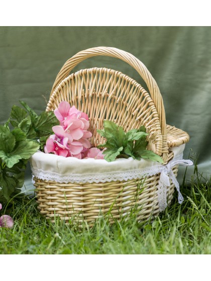 WILLOW PICNIC BASKET 28CM X 20CM X 29CM
