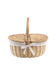 WILLOW PICNIC BASKET 28CM X 20CM X 29CM