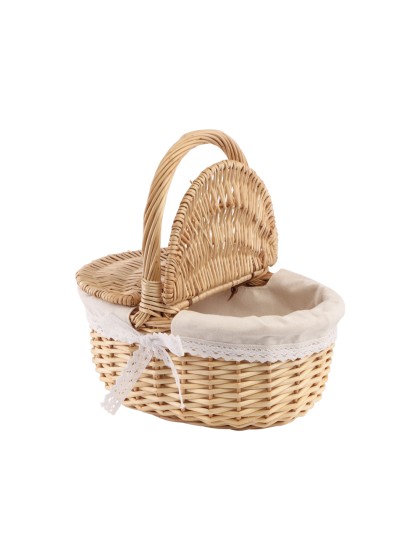 WILLOW PICNIC BASKET 28CM X 20CM X 29CM