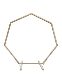 ARCHE HEXAGONALE BOIS 220CM