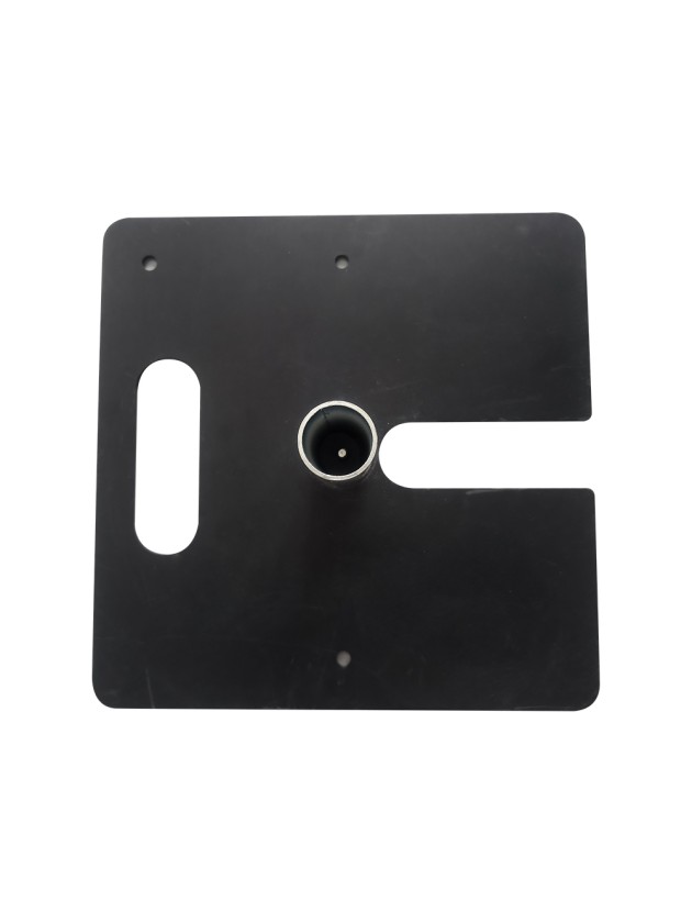 SOCLE ACIER LOURD 38CM X 38CM