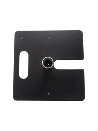 SOCLE ACIER LOURD 38CM X 38CM