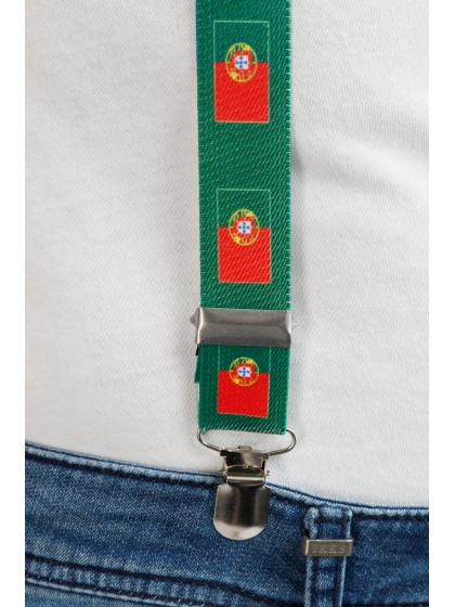 KIT SUPPORTER 3 PCS PORTUGAL BRETELLES: 2.5CM X 0.5CM X 100CM
NOEUD PAPILLON: 13CM X 1.5CM X 7CM
LUNETTES: 14.5CM X 4.5CM