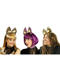 LEO BOW BONES AND NECKLACE 3 ASS 