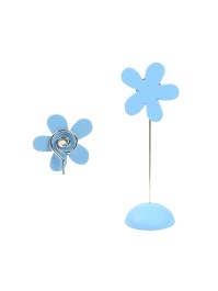 FLEUR/BOIS/PORTE CARTE H11CM