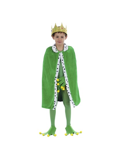 ROI GRENOUILLE ENFANT 3 PIECES TU - 80CM