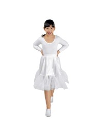 PETTICOAT ROCK \'N\' ROLL WHITE KIDS ONE SIZE