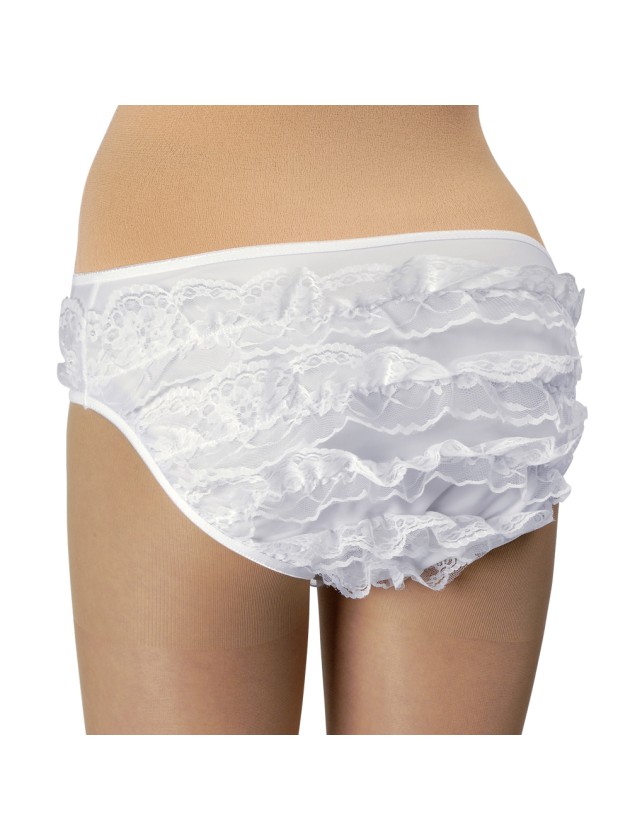 WHITE LACE PANTY 152CM