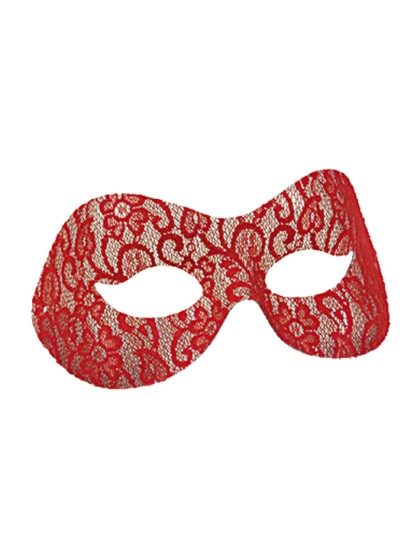 DOMINO NADJA WITH RED LACE 10 PCS 