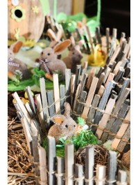 WOODEN FENCE 120CM X 10CM