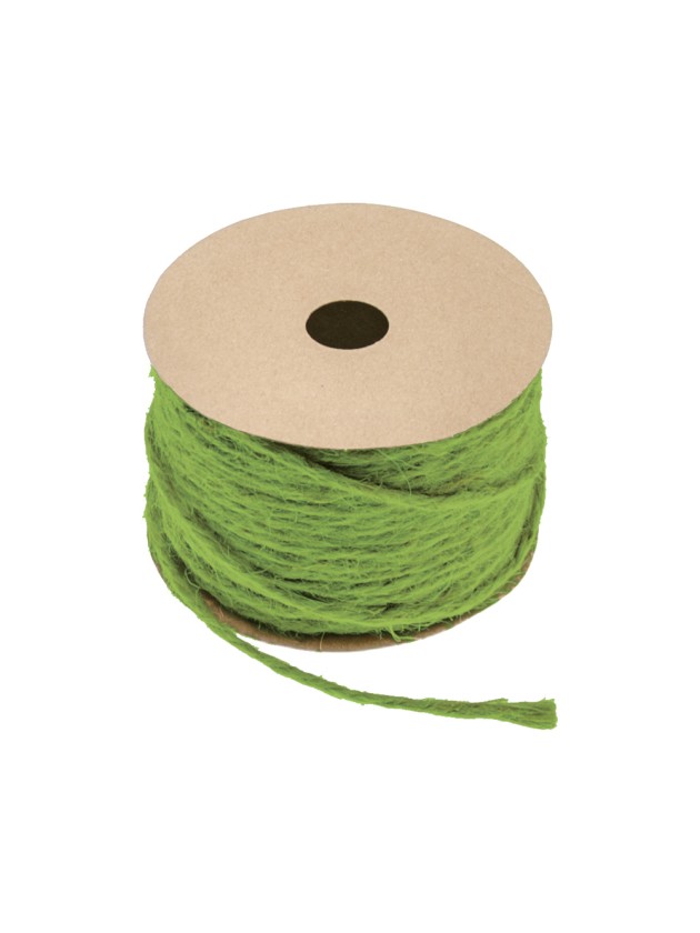 CORDE NATURELLE VERT LIME DIA 1.5MM X 20M