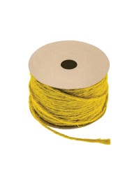 CORDE NATURELLE JAUNE DIA 1.5MM X 20M