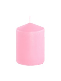 BOUGIE CYL ROSE PALE 6CM X 10CM