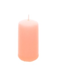 PEACH PILLAR CANDLE 4CM X 6CM