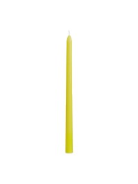 SET 2 BOUGIES FLAMBEAU VERT LIME 30CM