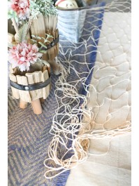 NATURAL FISHING NET 100CM X 200CM