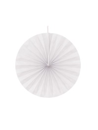 SET OF 4 WHITE FANS DIA 40CM