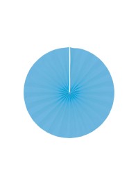 SET 4 EVENTAILS TURQUOISE DIA 40CM