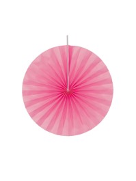 SET OF 4 DARK PINK FANS DIA 40CM