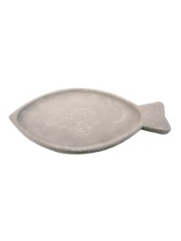 CONCRETE FISH DECORATION 30CM X 16CM X 1.5CM