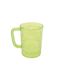 MUG VERT PS 750ML 13.5CM X 13CM