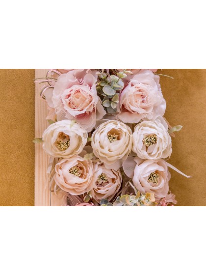 CAMELLIA ROSE DIA 10CM X 34CM