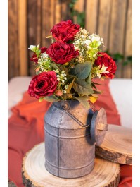 POT A LAIT ZINC AV COUVERCLE 9CM X 22CM