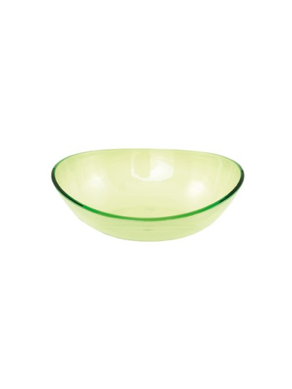 MINI SALADIER APERO COCKTAIL PS VERT LIME -0.6L 18.4CM X 13.9CM X 7.5CM
