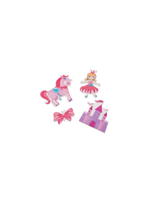SACHET 16 CONFETTI DE TABLE PRINCESSE 