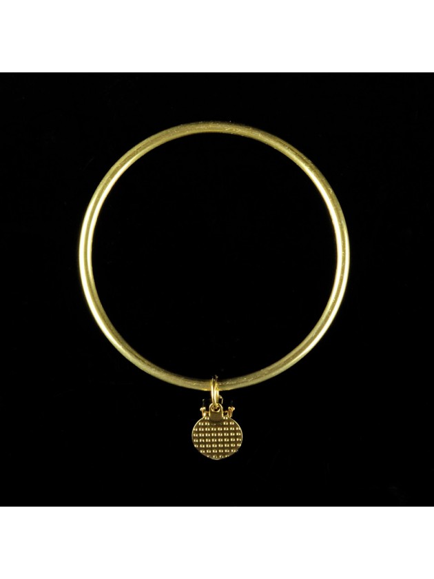 CIRCLE EARRINGS 6,5CM DIA,24PCS. 