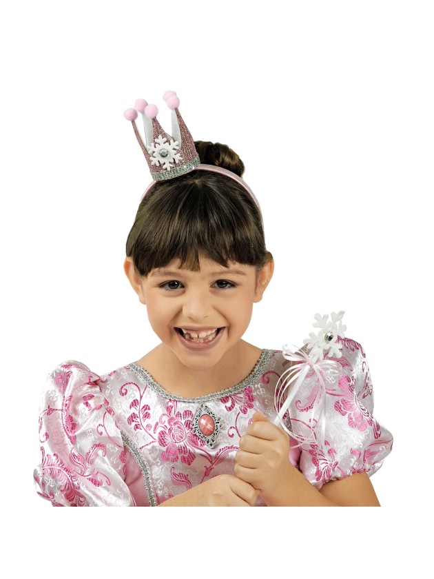 SET REINE DES GLACES ROSE 2 PIECES 