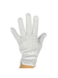 GANTS EN COTON BLANC FEMME TU