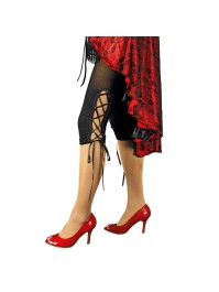 SHORT LEGGINS WITH CORDING S-M