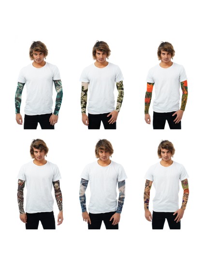 NYLON SLEEVE TATTOO 6 ASS 