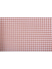 RED GINGHAM ELEGANCE TABLE RUNNER 30CM X 5M