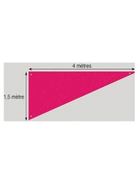 FUCHSIA TRIANGLE DRAPE 