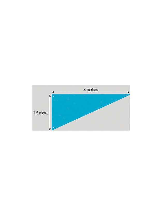TENTURE TRIANGLE TURQUOISE 