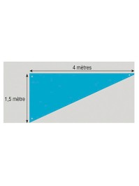 TENTURE TRIANGLE TURQUOISE 