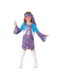 HIPPIE BLEU FILLE 3 PIECES 116CM
