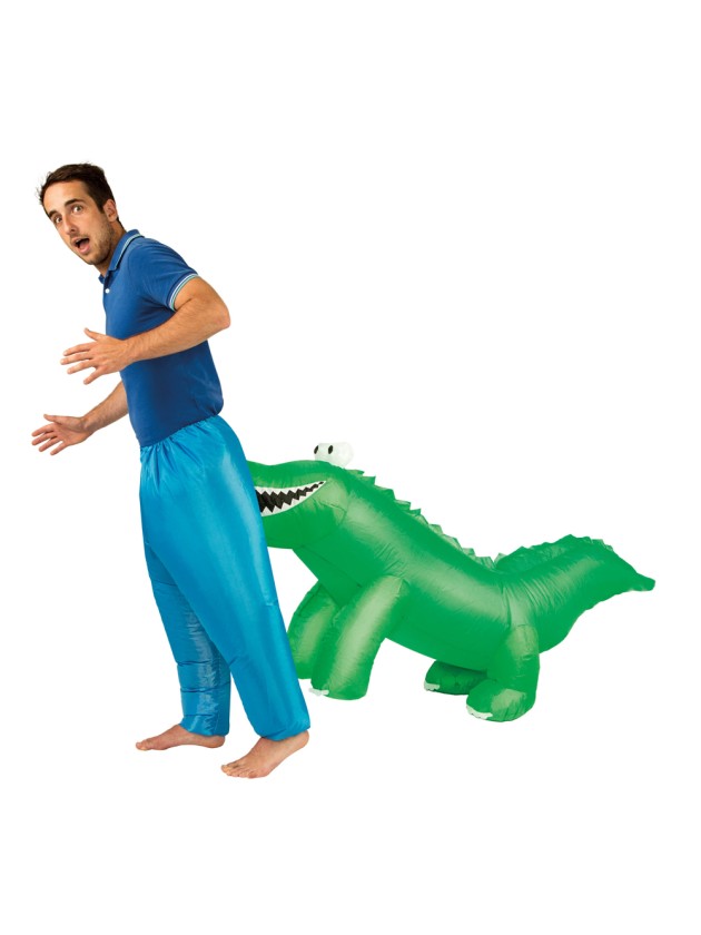 DEGUISEMENT GONFLABLE CROCODILE ADULTE TU