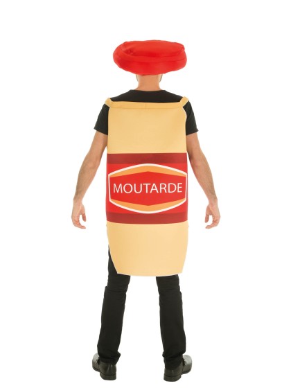 MUSTARD WITH HAT COSTUME 2 PIECES ONE SIZE