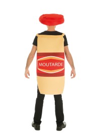 COSTUME MOUTARDE AVEC CHAPEAU 2 PIECES TU