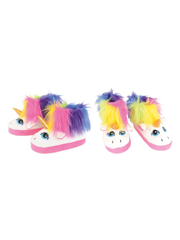 UNICORN WHITE PINK SLIPPERS T36/37