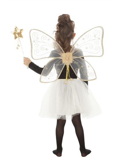 GOLDEN FAIRY SET 3 PIECES ONE SIZE