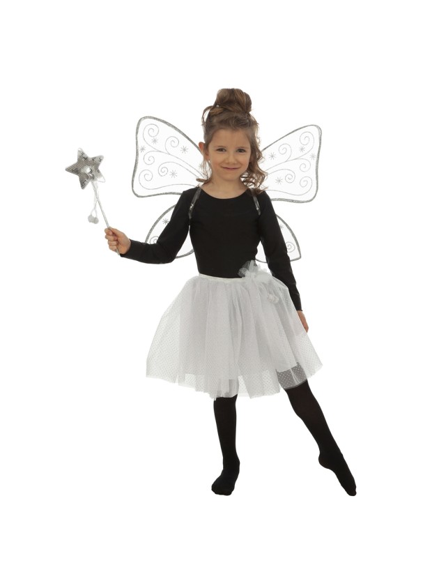 SILVER FAIRY SET 3 PIECES ONE SIZE