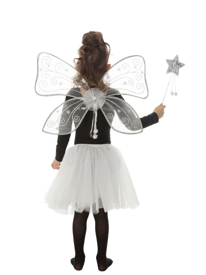 SILVER FAIRY SET 3 PIECES ONE SIZE