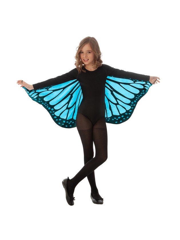 CHILD BLUE BUTTERFLY WINGS ONE SIZE