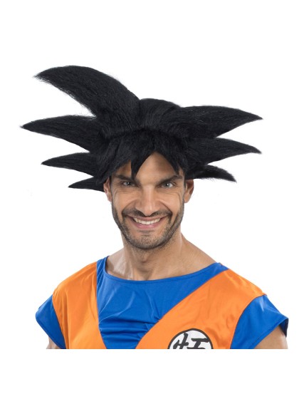 GOKU SAIYAN BLACK DBZ WIG - DRAGON BALL Z © 
