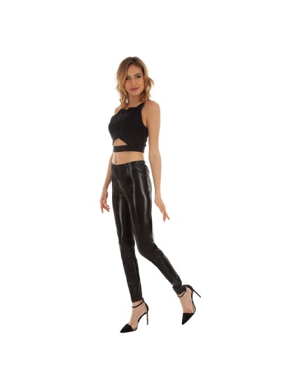 LEGGING NOIR BRILLANT S-M
