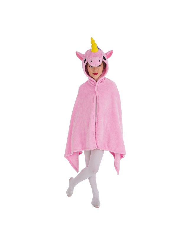 PINK UNICORN CAPE CHILD 